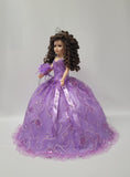 18" Quince Umbrella Vinyl Dolls KB18725V-5 Lavender