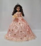 18" Quince Umbrella Vinyl Dolls KB18725V-29 Blush