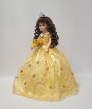 18" Quince Umbrella Vinyl Dolls KB18725V-6 Gold