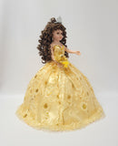 18" Quince Umbrella Vinyl Dolls KB18725V-6 Gold