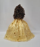 18" Quince Umbrella Vinyl Dolls KB18725V-6 Gold