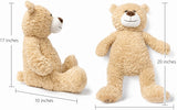 20" Sweet 16 Light Brown Bear With Embroidery "Sweet 16"- B16632A-7G Burgundy With Gold Trim