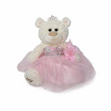 Classic Size Quinceañera Teddy Bear with Elegant Dress – Gift-Ready Keepsake and Centerpiece Decoration  for 15 Años, Oso Quinceañera Tradicional B14631-3 (Pink)