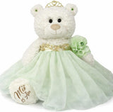 20" Quince White Bear With Embroidery "Mis 15 Anos" - B16631-8 (Pistachio)