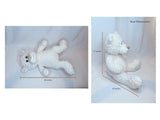 20" Bear Body With Embroidery - B16832