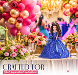 18" Quince Umbrella Vinyl Dolls KB18725V-6 Gold