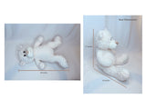 20" Quince Bear - B16631-2  Ivory