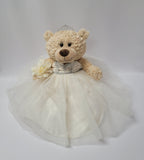 20" Quince Bear With Tulle - ARC16832-2 Beige (Made to Order)