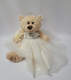 20" Quince Bear With Tulle - ARC16832-2 Beige (Made to Order)
