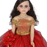 28" 15th Years Doll With Tulle - ARC28999-14 Red