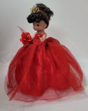 18" Precious Moments Doll With Tulle - ARC8421-14 Red