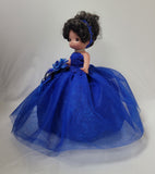 18" Precious Moments Doll With Tulle - ARC8421-15 Royal Blue