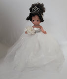 18" Precious Moments Doll With Tulle - ARC8421-1 White