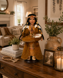 16" Porcelain Indian Doll D16750B, Aditi