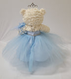 12" Quince Bear - B09631-4 Light Blue