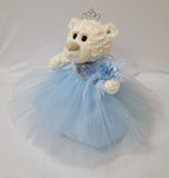 12" Quince Bear - B09631-4 Light Blue