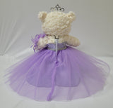 12" Quince Bear - B09631-5  Lavender