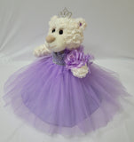 12" Quince Bear - B09631-5  Lavender