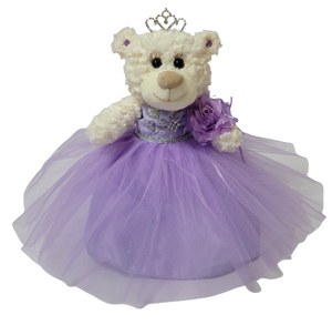 12" Quince Bear - B09631-5  Lavender