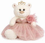 12" Quince White Bear - B09631N-30M  Rose Gold