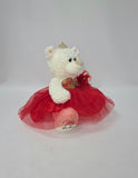 14" Quince Bear - B14631-14G Red