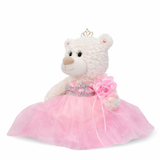 Classic Size Quinceañera Teddy Bear with Elegant Dress – Gift-Ready Keepsake and Centerpiece Decoration  for 15 Años, Oso Quinceañera Tradicional B14631-3 (Pink)