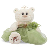 Classic Size  Quinceañera Teddy Bear with Elegant Dress –  Gift-Ready Keepsake and Centerpiece Decoration  for 15 Años, Oso Quinceañera Tradicional B14631-35 (Sage Green)