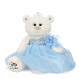 Classic Size  Quinceañera Teddy Bear with Elegant Dress –  Gift-Ready Keepsake and Centerpiece Decoration  for 15 Años, Oso Quinceañera Tradicional B14631-4 (Light Blue)