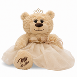 18" Quince Light Brown Bear With Embroidery "Mis 15 Anos" B14632-34G (Champagne)