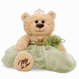 18" Quince Light Brown Bear With Embroidery "Mis 15 Anos" B14632-35 (Sage Green)