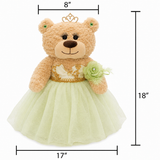 18" Quince Light Brown Bear With Embroidery "Mis 15 Anos" B14632-8 (Pistachio)
