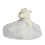 20" Quince White Bear With Embroidery "Mis 15 Anos" - B16631-1 White