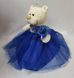 20" Sweet 16 White Bear With Embroidery "Sweet 16" - B16631A-15 Royal Blue