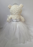 20" Sweet 16 White Bear With Embroidery "Sweet 16" - B16631A-1 White