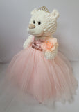 20" Sweet 16 White Bear With Embroidery "Sweet 16" - B16631A-29M Blush