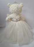 20" Sweet 16 White Bear With Embroidery "Sweet 16" - B16631A-2 Ivory