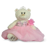 20" Quince White Bear With Embroidery "Mis 15 Anos" - B16631-3 Pink