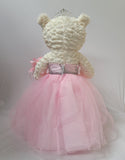 20" Sweet 16 White Bear With Embroidery "Sweet 16" - B16631A-3 Pink