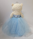 20" Sweet 16 White Bear With Embroidery "Sweet 16" - B16631A-4 Light Blue