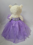 20" Sweet 16 White Bear With Embroidery "Sweet 16" - B16631A-5 Lavender