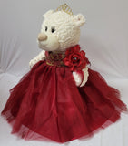 20" Quince Bear - B16631-7G Burgundy