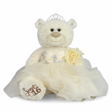 20" Sweet 16 White Bear With Embroidery "Sweet 16" - B16631A-2 Ivory