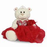 20" White Bear - B16631N-14 Red