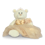 20" White Bear - B16631N-34G Champagne Dress