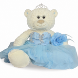 20" White Bear - B16631N-4 Baby Blue