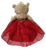 20" Sweet 16 Light Brown Bear With Embroidery "Sweet 16"- B16632A-14G Red With Gold Trim
