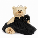 20" Quince Light Brown Bear With Embroidery "Mis 15 Anos" - B16632-17 Black