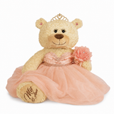 20" Quince Light Brown Bear With Embroidery "Mis 15 Anos" - B16632-29M Blush