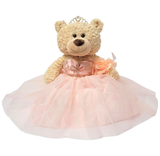 20" Quince Light Brown Bear With Embroidery "Mis 15 Anos" - B16632-29M Blush