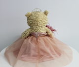 20" Sweet 16 Light Brown Bear With Embroidery "Sweet 16"- B16632A-30M Rose Gold